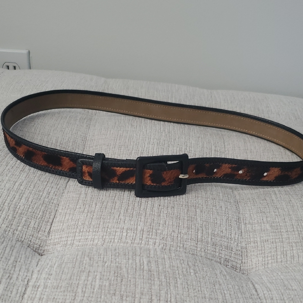 Animal Print Belt